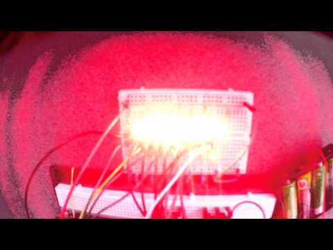 Cascade two 74HC595