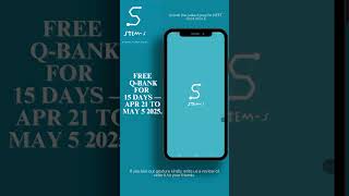 🔓 STEM-S just unlocked 14 days of FREE prep power for YOU!