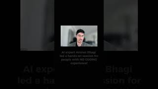 📱POV: You build your first AI app in under 1 hour… with zero coding. 🤯