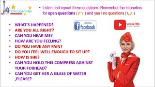 Pronunciation activity about health problems Intonation
