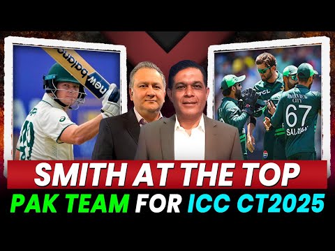 Smith At The Top | Pakistan’s Team For ICC CT2025 | Caught Behind