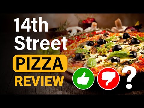 14th Street Pizza Review | Best Food Review | Pizza Review #FoodyUsman #pizza