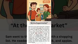 At the Supermarket #english #readingeanglish #englishgrammar #englishspeaking #englishvocabulary