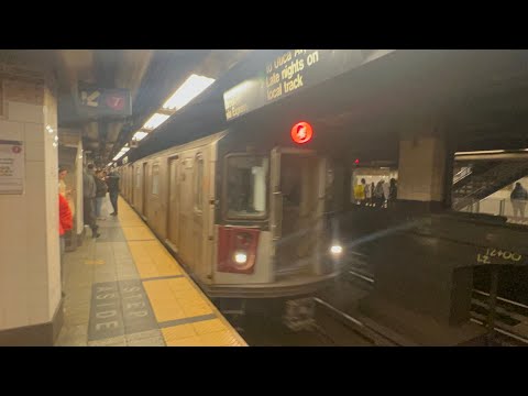 R142A 4 train arriving at Grand Central