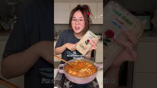A BRAND NEW tteokbokki recipe! #teokbokki #tomyum #tomyumtteokbokki