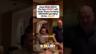 Dana HATES Drunks🫣 #dana #danawhite #stevewilldoit #money #jackpot #blackjack #drunk #vegas #cash