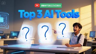 “Top 3 AI Tools Students Must Use in 2025 (Urdu/Hindi) | Study Smarter, Not Harder”