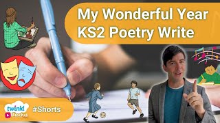 My Wonderful Year KS2 Poetry Writing Activity Session #Shorts