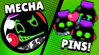 I made a pin set for mechaboy!👾