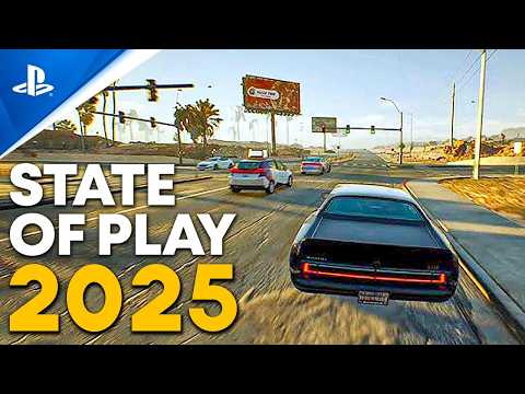 STATE OF PLAY 2025 All Game Trailers 4K