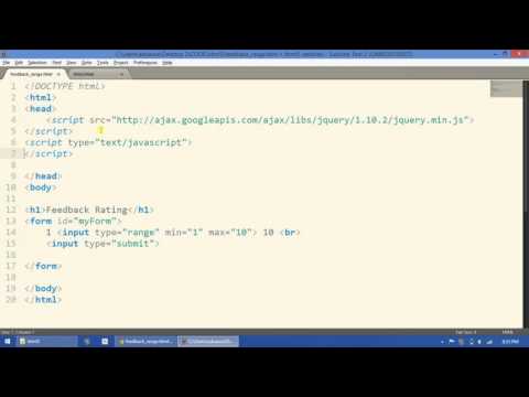 HTML5 New Features - 04 Range