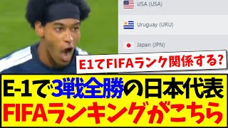 【速報】E-1で3戦全勝のサッカー日本代表、気になるFIFAランキングへの影響がこちらです！