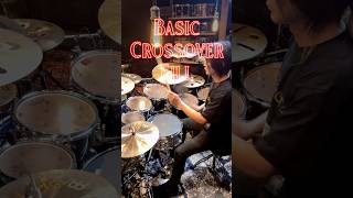 Basic Crossover Fill🥁 Drum Lesson 484 #drumlesson #drums #shorts