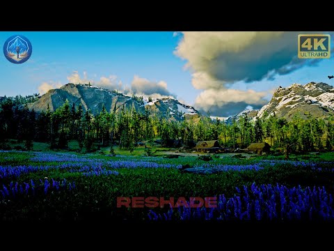 Red Dead Redemption 2 Reshade - Relaxing Journey Through the Beautiful World | Max Graphics 4K