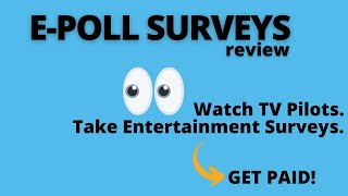Epoll Surveys Review - Make Money Taking Entertainment Surveys (Fun)