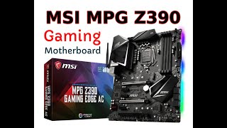 Gaming Motherboard MSI MPG Z390 Gaming Edge AC