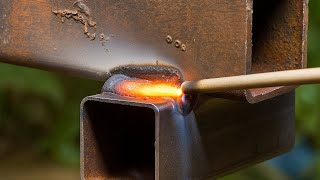 secret welding technique on thin iron, 2 minutes to master 2 techniques in 1 position