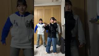 【即興ダンス？】3姉妹でTikTokで流行ってるｴｯﾎｴｯﾎの別バージョン「うっほうっほ」を踊ってみた！#Shorts