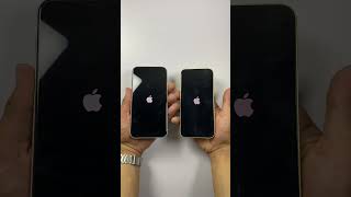 Bootup test of iPhone 11 vs 14 #iphone14speedtest #test #bootup