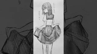 お友達で…#イラスト #アナログイラスト#drawing #illustration #手描き #shorts #short