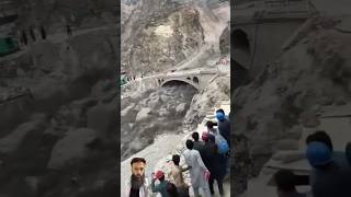 Raging Waters || Floods Obliterate Bridge Infrastructure #shortsfeed  #flooddamage #flooding #viral