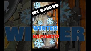 M1 Garand Winter Bayonet #shorts #ww2 #garandthumb #wwii #wwiihistory #collection #shortvideo