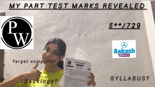 I have completed my 25% syllabus in 15 days  | yakeen 2.0 part test marks? | Snehaxs | #neet2026