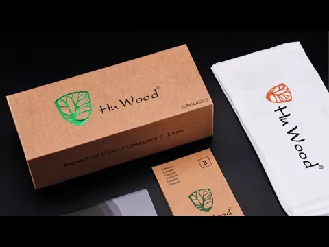 Upgrade Your Style with HU WOOD High-Quality Polarized Sunglasses for Men | UV400, Mirror, Sport