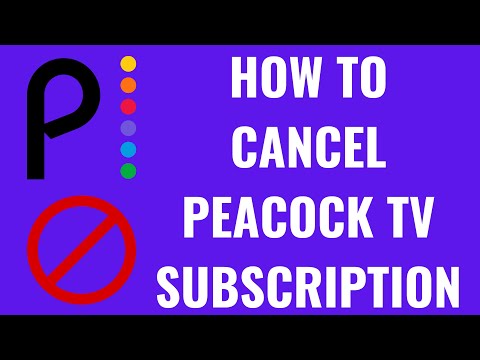 How to Cancel Peacock TV Subscription