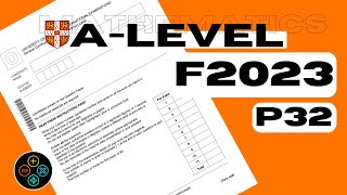 A Level Pure Math Feb Mar 2023 Paper 32 9709/32