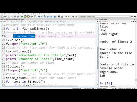 2. Python - File processing Example