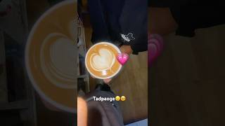 Latte art #foryou #coffee #coffeeart #latteart #latte #barista #heart #love