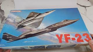Northrop YF-23, Dragon 1/72, 1991 #youtubevideo #aviation #scalemodel #f23 #kitreview