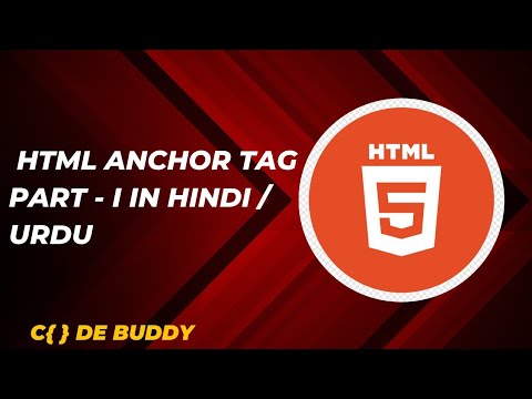 HTML Anchor Tag Tutorial in Hindi / Urdu