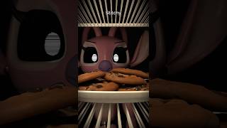 Never steal Angels cookies ☠️🍪 | #shorts #fnaf #stitch #angel