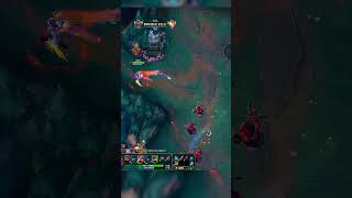 Double Bot Gank Shaco Style 😈 #lolshorts #botgank #shaco #leagueoflegends