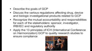 ABCs of GCP and the 13 Principles of ICH GCP E6 Trailer