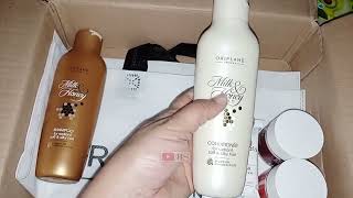 Review - Oriflame | Day Cream | Night Cream | Optimals Milk & Honey Shampoo | Conditioner