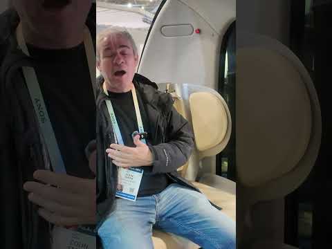 Is this what the future of self driving looks like? #ces2024 #ces #automobile #autonomouscar