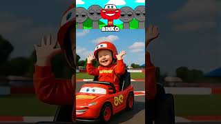 Incredibox Sprunki OC - Lightning McQueen nascar Race In Real Life! #sprunkioc