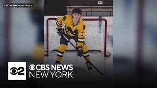 Final goodbye today for LI hockey player Connor Kasin