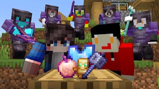 【マイクラ】 全てのアイテムがランダムドロップする世界で5人のハンターを討伐できるのか！？【Minecraft】