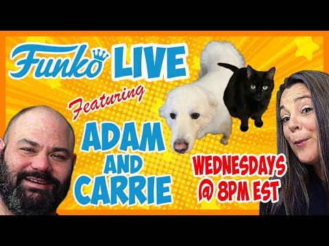 Funko Live With Adam & Carrie | Funko News, Giveaways, & Fun!