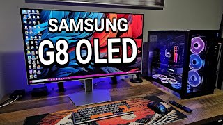 Samsung G80SD OLED Initial setup and First Impressions
