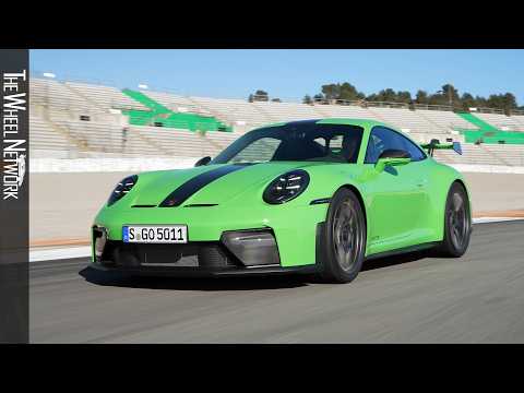 2025 Porsche 911 GT3 with Weissach Package (MT) | Greenyellow | Driving, Interior, Exterior [4K]