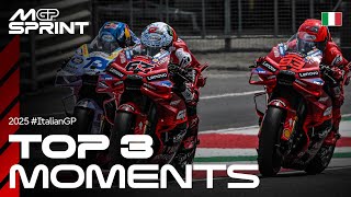 Top 3 Tissot Sprint Moments ⚔️ | 2025 Italian GP