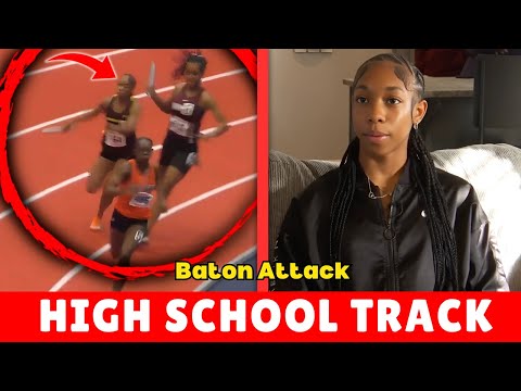 High School Track Runner Attacked With Baton | IC Norcom Track Incident