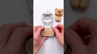 Teddy Bear Fondant Cake Topper #cake #fondanttoppers