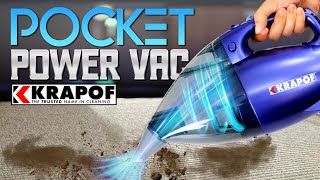 Krapof 2 In 1 Pocket Power Vac  - Dual-Function | KlevaRange.com.au