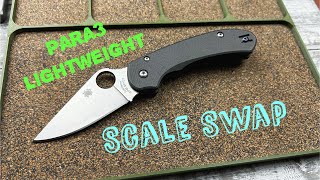 Installing AWT Scales on my Para 3 Lightweight